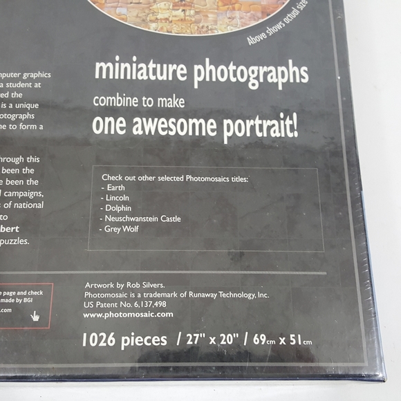 Elvis Jigsaw Puzzle Wertheimer Photomosaic 1000 Pc - Picture 8 of 12